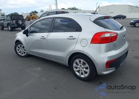2016 Kia Rio Lx z USA, uszkodzony, nr VIN KNADM5A36G6652332